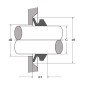 V-Ring วีริง VS-50_45X55X9.50/13.00-VS_NBR