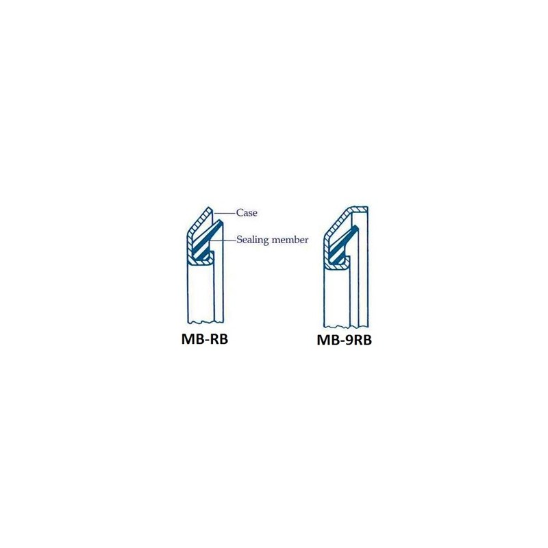 ซีลแกมม่า 9RB-45/63_45x63x4.5/6.5_9RB_NBR