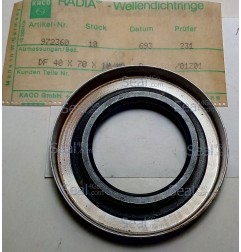 OIL SEAL KACO 40x70x10 DF NBR Price | OEM Double Lip Rotary Shaft Seal