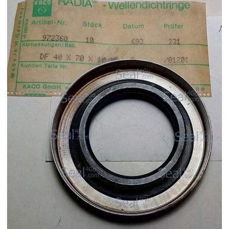 OIL SEAL KACO 40x70x10 DF NBR Price | OEM Double Lip Rotary Shaft Seal