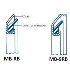 ซีลแกมม่า RB -55_55x75x5.5-RB_FPM