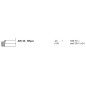 ซีลกันน้ำมัน DPH-30x40x5/8-WIPER_NBR