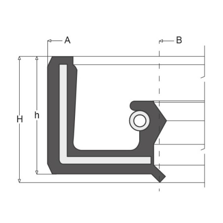 OIL SEAL FP 90X110X12 GBP NBR Price | Rotary Shaft Oil Seal with Dust Lip