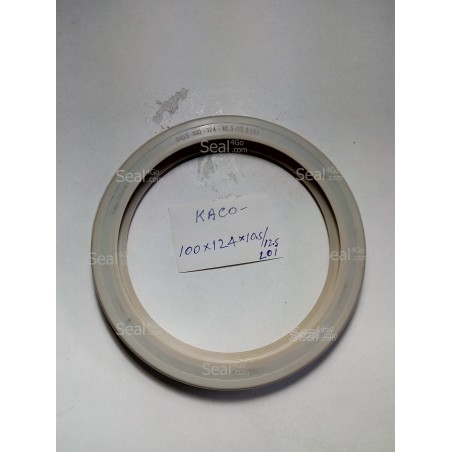 KACO Oil Seal 100x124x10.5/12.5 DGS VMQ Silicone