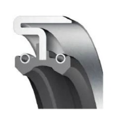 kaco oil seal 15x23x4.5/7.5 dfd viton