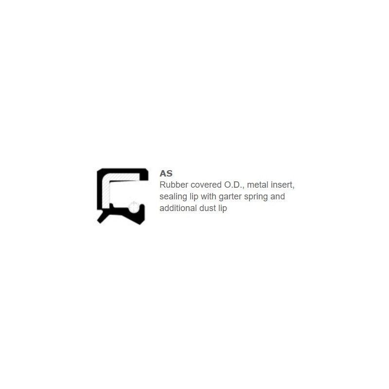 ซีลกันน้ำมัน DICHTA-290X320X15-AS_NBR