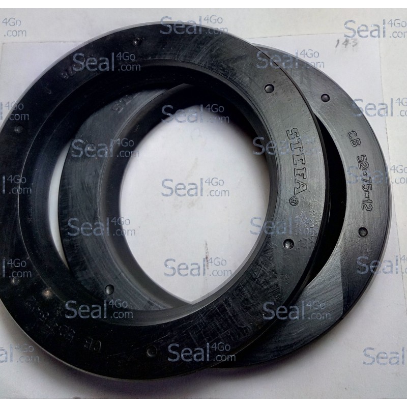 ซีลกันน้ำมัน TRELLEBORG/STEFA-52x75x12-CB_NBR