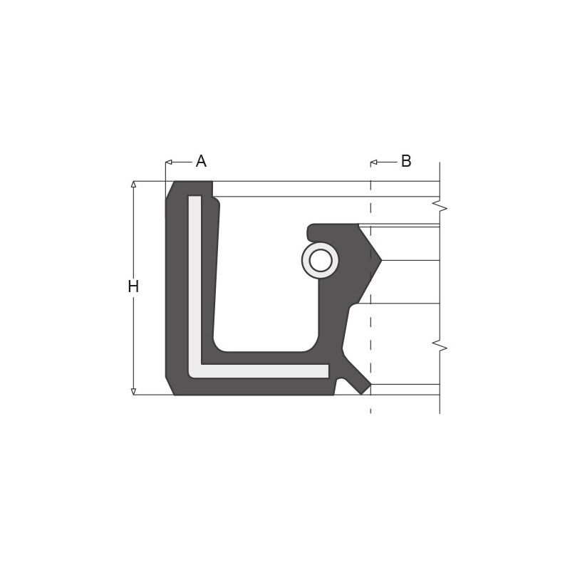 OIL SEAL CFW 145X180X13 BASL/BAU6SL NBR Price | Rotary Shaft Oil Seal OEM Quality