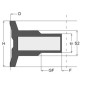 ซีลลูกสูบ KACO-20X5-PDEP_NBR