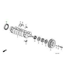 OIL SEAL, Honda 91214-PH1-003