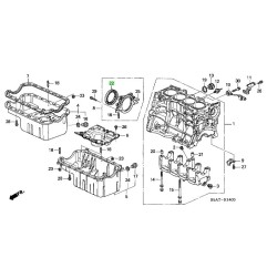 OIL SEAL, Honda 91214-PMV-T01