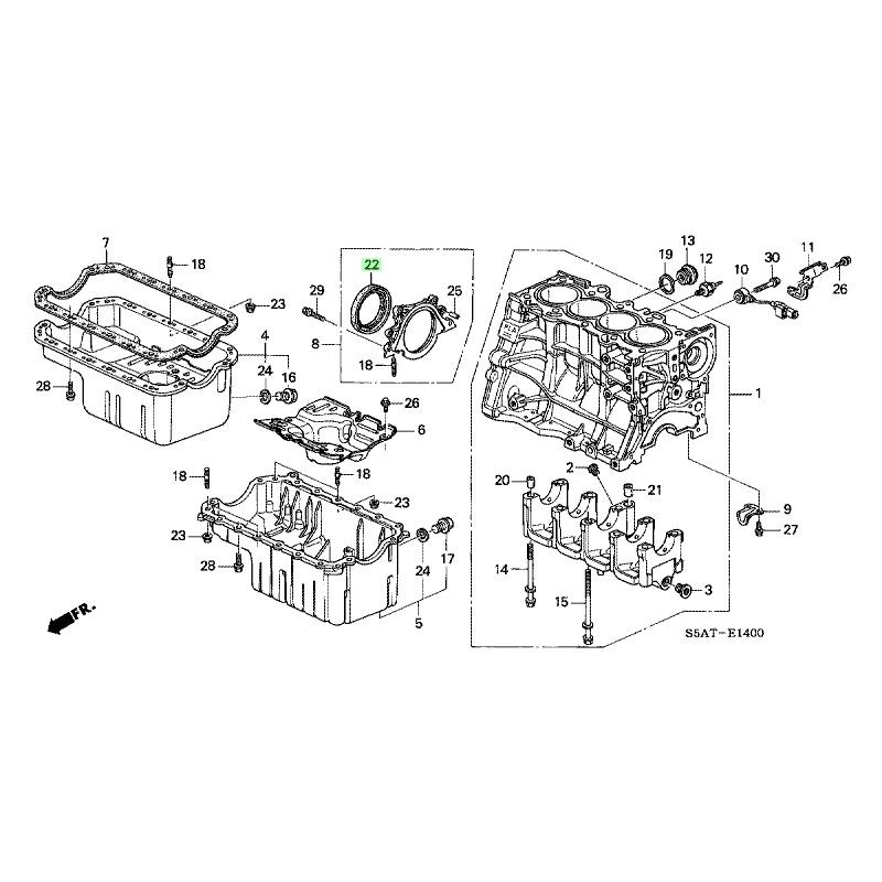 OIL SEAL, Honda 91214-PMV-T01