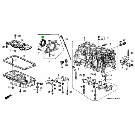 OIL SEAL, Honda 91214-PH3-751