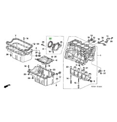 OIL SEAL, Honda 91214-P3R-003