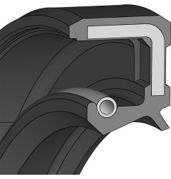 ซีลกันน้ำมัน DICHTOMATIK-75X120X10-WAS