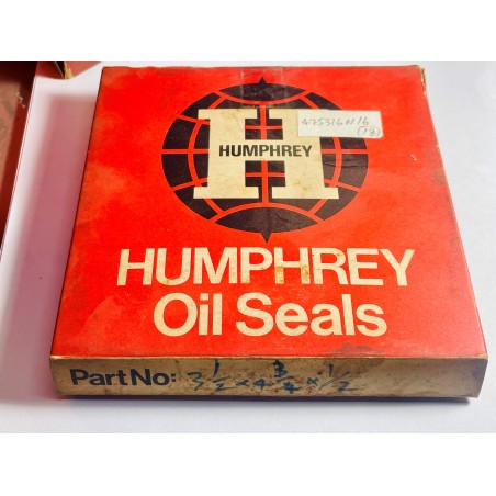 ซีลกันน้ำมัน เนชั่นแนล-3.500X4.750X0.500-ขอบเหล็กปากซีลเป็นหนัง