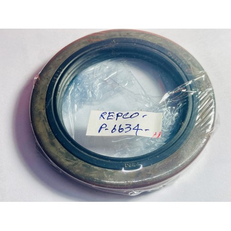 ซีลกันน้ำมัน เรบโก้-2.375X3.355X0.375-ขอบเหล็กปากซีลยางสองชั้น เอ็นบีอาร์