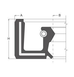 ซีลกันน้ำมัน-OEM-88x125x12-GP