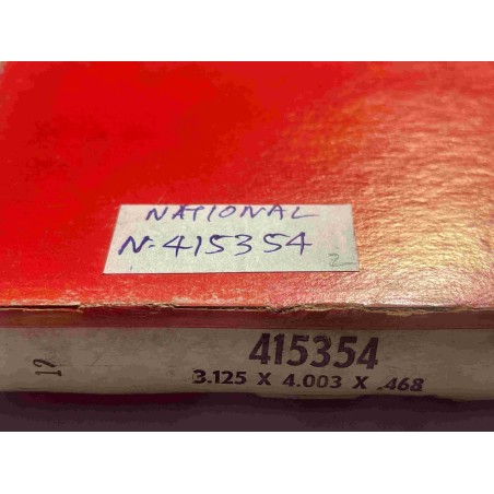 ซีลกันน้ำมัน เนชั่นแนล 3.125x4.003x0.468 TCV NBR ราคา | ซีลเพลาหมุนงานหนักสำหรับเกียร์ ปั๊ม และระบบส่งกำลังอุตสาหกรรม