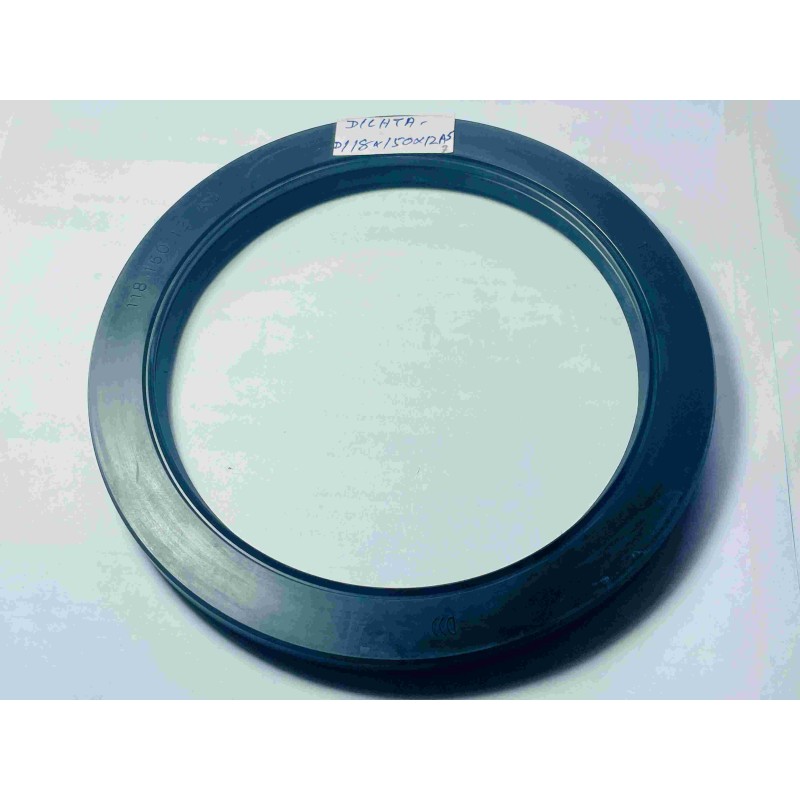 OIL SEAL DICHTA 118X150X12 AS NBR Price | Double Lip Rotary Shaft Seal for Gearboxes, Pumps & Industrial Machinery OIL SEAL DICHTA 118X150X12 AS NBR Price | Double Lip Rotary Shaft Seal for Gearboxes, Pumps & Industrial Machinery