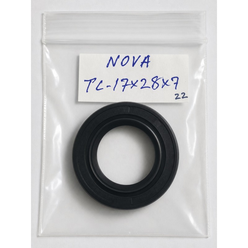 ซีลกันน้ำมัน โออีเอ็ม 17x28x7 TC NBR ราคา | ซีลเพลาหมุนแบบสองลิปสำหรับมอเตอร์ ปั๊ม เกียร์ และเครื่องจักร