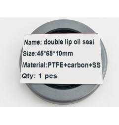 OEM PS-SEAL 45x65x10 Double Lip PTFE