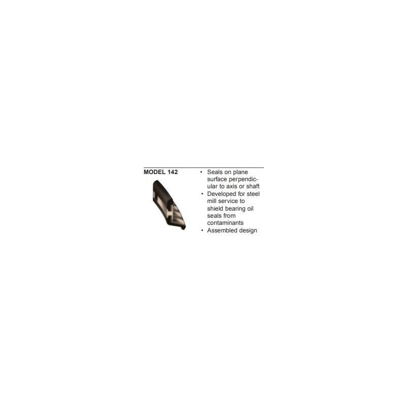 ซีลกันน้ำมัน GARLOCK-18X19.125X1(1/4)-MODEL142_NBR ซีลกันน้ำมัน GARLOCK-18X19.125X1(1/4)-MODEL142_NBR