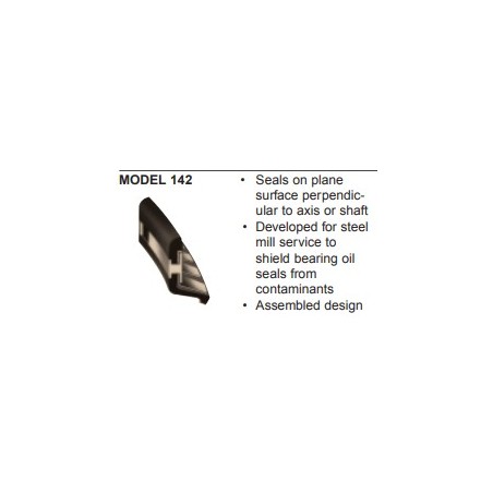 ซีลกันน้ำมัน GARLOCK-18X19.125X1(1/4)-MODEL142_NBR