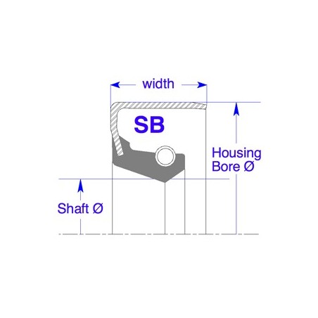 ซีลกันน้ำมัน OEM-16x24x5-SB_NBR